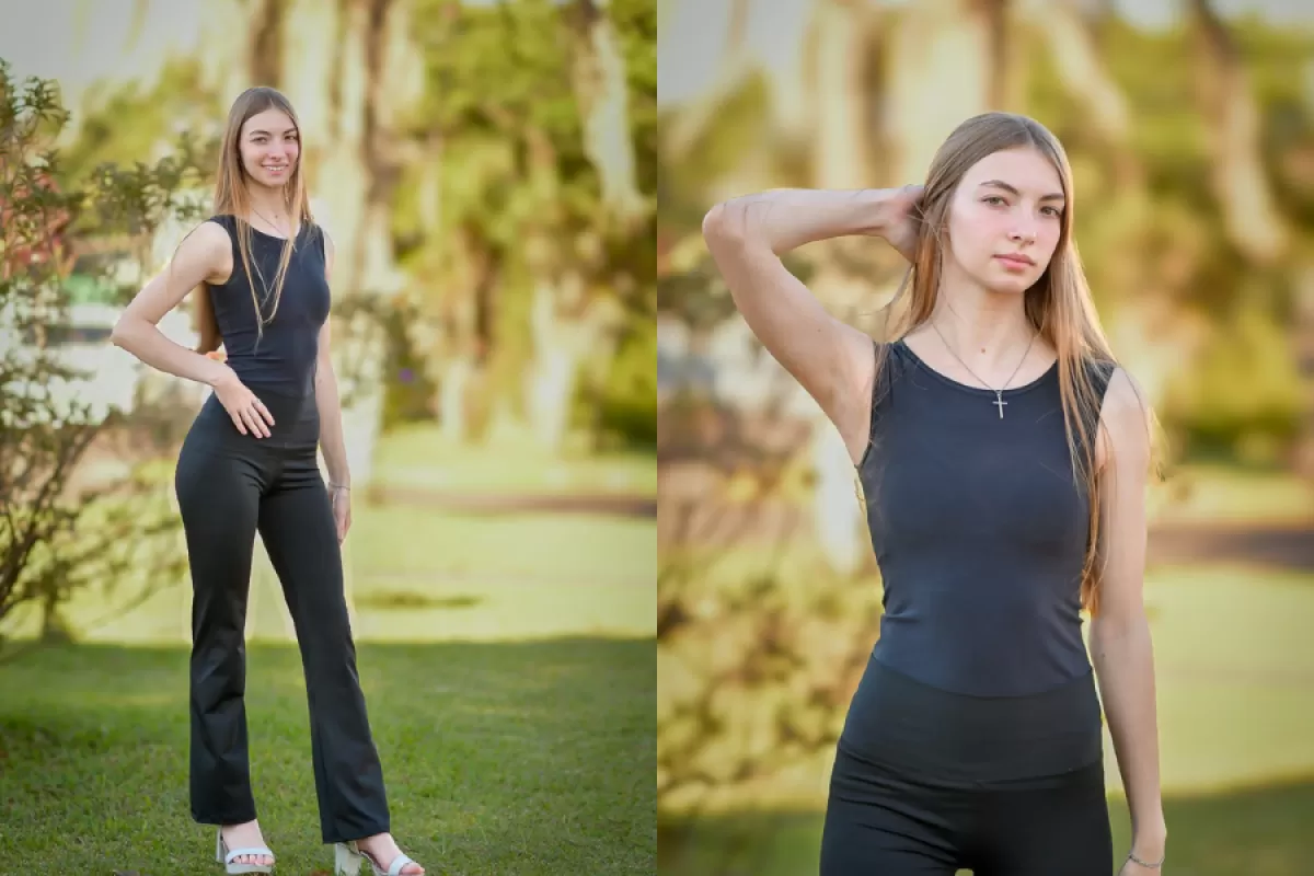 Con 19 a&ntilde;os y de Misiones, Camila Salapata combina estudios y pasarela para crecer profesionalmente