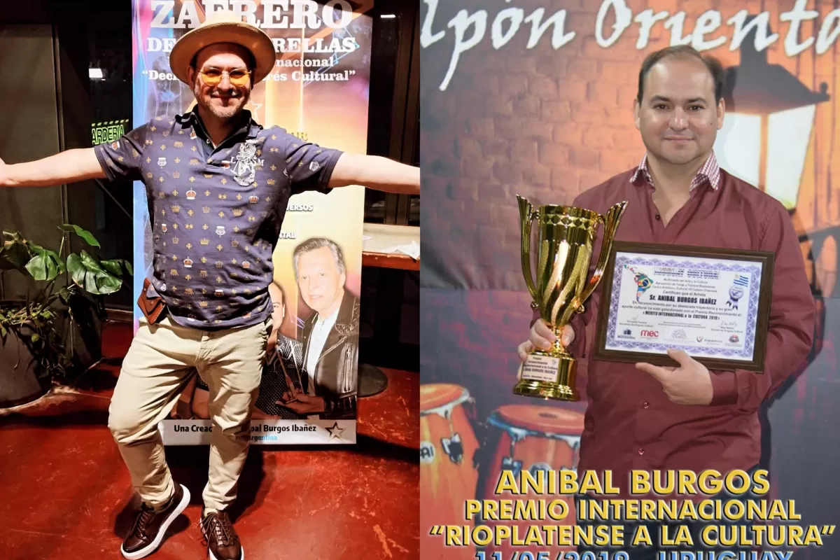 An&iacute;bal Burgos Ib&aacute;&ntilde;ez, de cantar con sus &iacute;dolos a llevar el Premio Zafrero a La Plata: &ldquo;No dejo de so&ntilde;ar&rdquo;