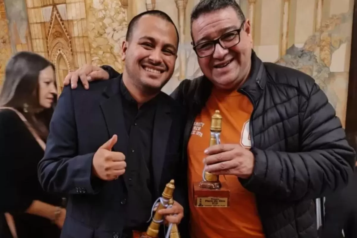 VIDEO | Dos galardones en la misma noche para Ulises Catriel Cuenca durante la edici&oacute;n 2026 de los Faro de Oro VIP