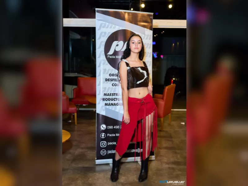 Paulina Franco, la joven modelo uruguaya de 12 años que se prepara para brillar en el Diseño Fashion 360