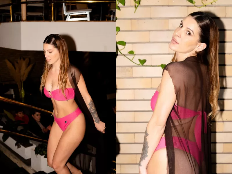 Magui Grassi comenzó a modelar a los 34 años mientras mantiene su trabajo en una empresa de seguros