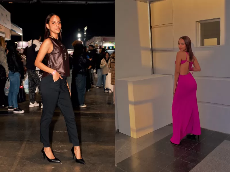 Kenia P&eacute;rez, de Guayaquil y radicada en La Plata, cuenta c&oacute;mo empez&oacute; como modelo mientras estudia comunicaci&oacute;n social