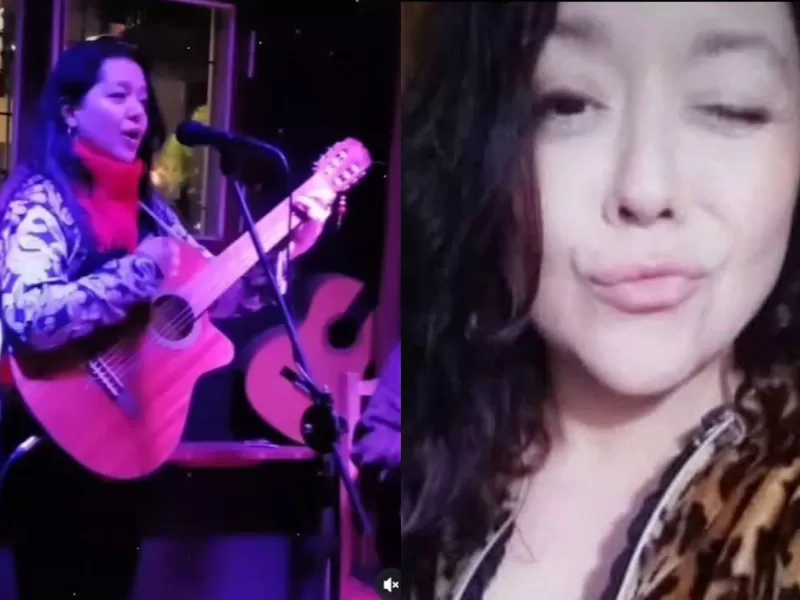 VIDEO | La cantante Lorena Cuello afirmó que su vocación nació en su familia de músicos y que su sueño es vivir de ella