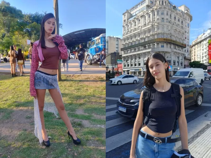 Ame Vera, de 12 años, empezó en el modelaje tras una convocatoria y apunta a crecer en el rubro