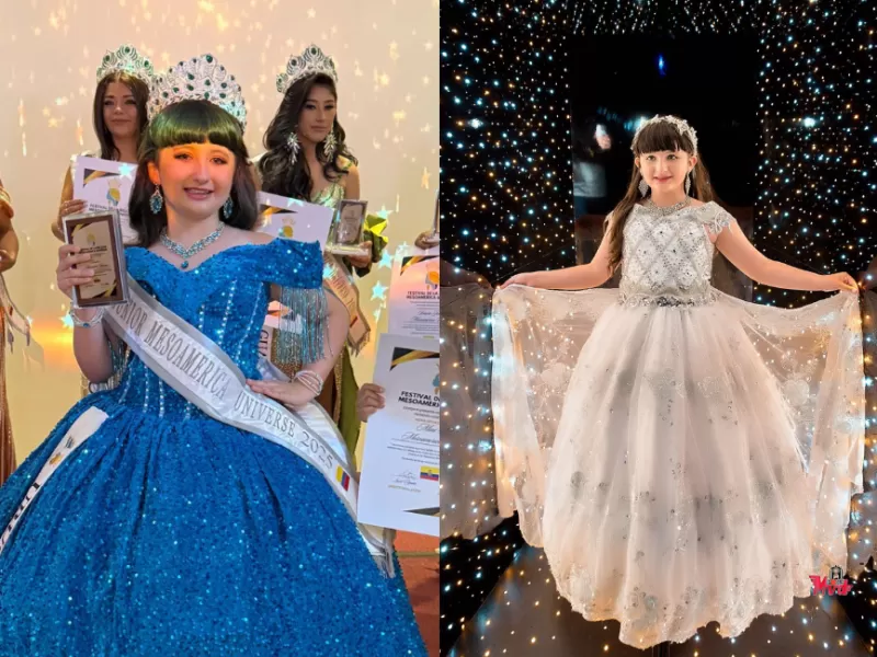 La niña uruguaya que ya ganó coronas internacionales y apunta a Miss Universo
