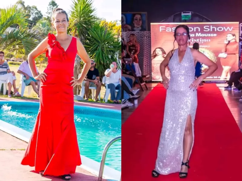 La uruguaya Miriam Pinto Fagúndez habló de su paso por desfiles, su trabajo con reciclaje y la ayuda a vecinos