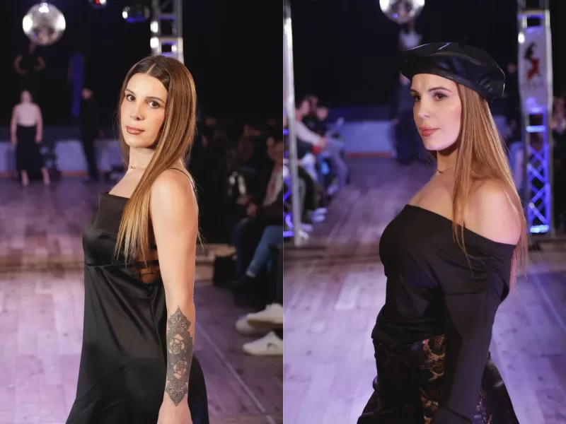 Magui Grassi comenzó a modelar a los 34 años mientras mantiene su trabajo en una empresa de seguros