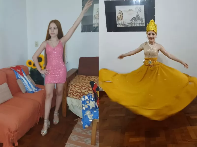 A los 14 años, Brenda entrena 9 horas diarias y apunta a giras internacionales