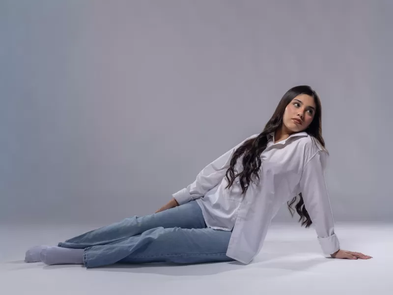 Lara Martina comenzó en la moda con fotos propias y busca llegar a producciones profesionales