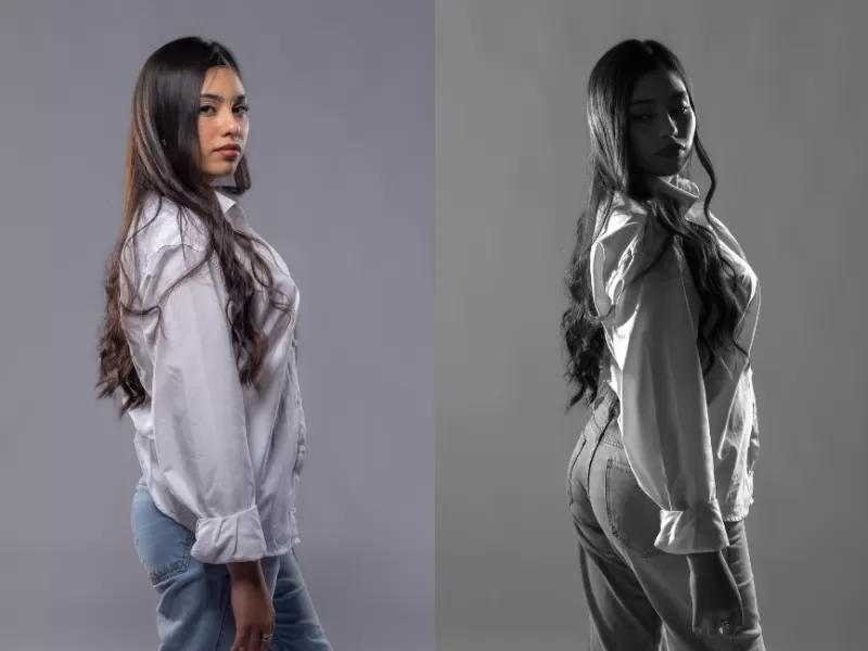 Lara Martina comenzó en la moda con fotos propias y busca llegar a producciones profesionales