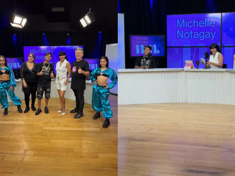 VIDEO | Michelle Notagay entrevistó a Benji Bendi, la joven promesa musical chilena que crece con solo 13 años