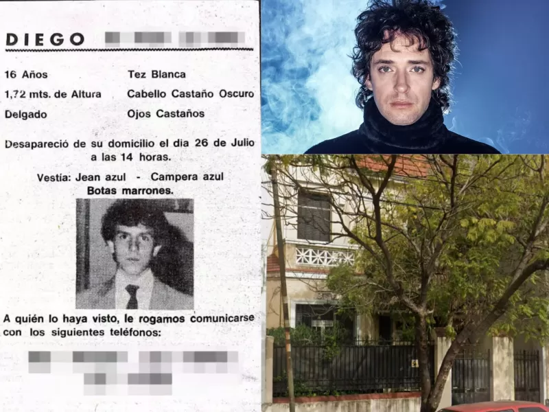 VIDEO | El caso de la desaparición de Diego Fernández en 1984: emergieron sus restos en el chalet donde vivió Gustavo Cerati