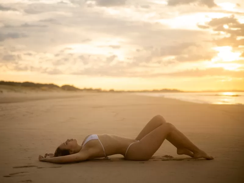 La uruguaya Fiorella Pérez combina el modelaje con la costura y los idiomas: “Nunca hay que dejar de aprender”