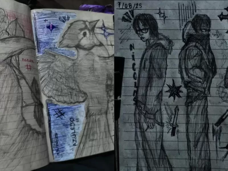 Mía Ayelén Brusco: la joven artista que encontró en los retratos su forma de transmitir emociones