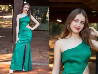 De una academia en Misiones al escenario: el crecimiento de Priscila Gluge en el modelaje