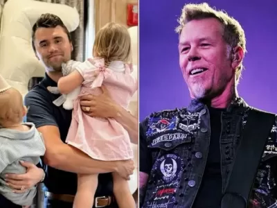 El gesto épico de James Hetfield: apoyo de por vida a los hijos de Charlie Kirk