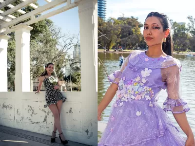 “Pierde el que no intenta, gana el que persevera”: la trayectoria de Sabry, modelo y bailarina